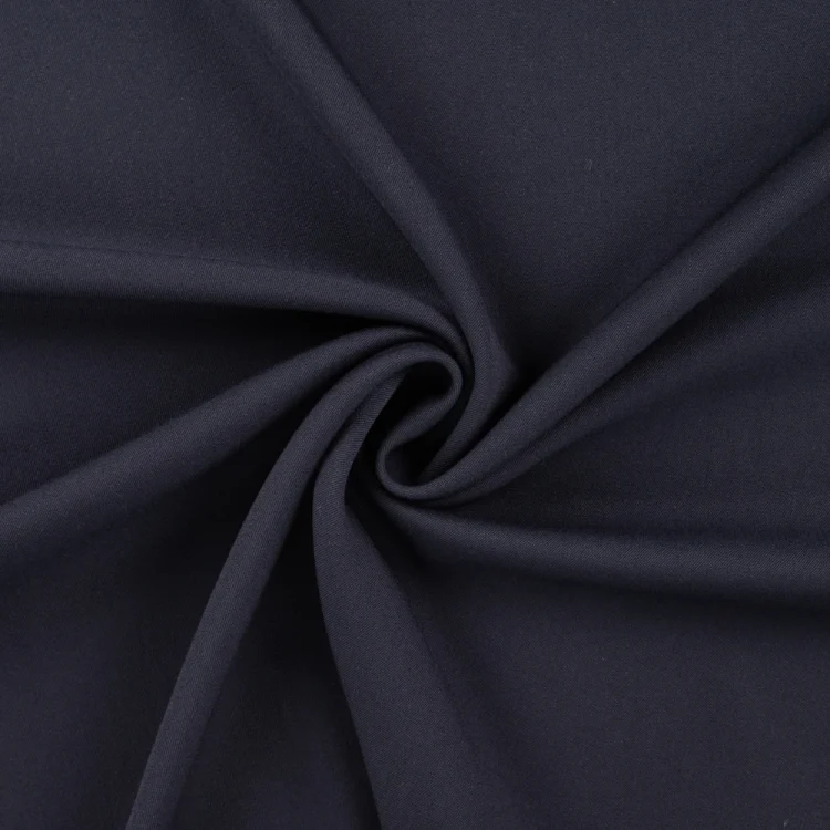 Bi Stretch Gabardine uni, marine