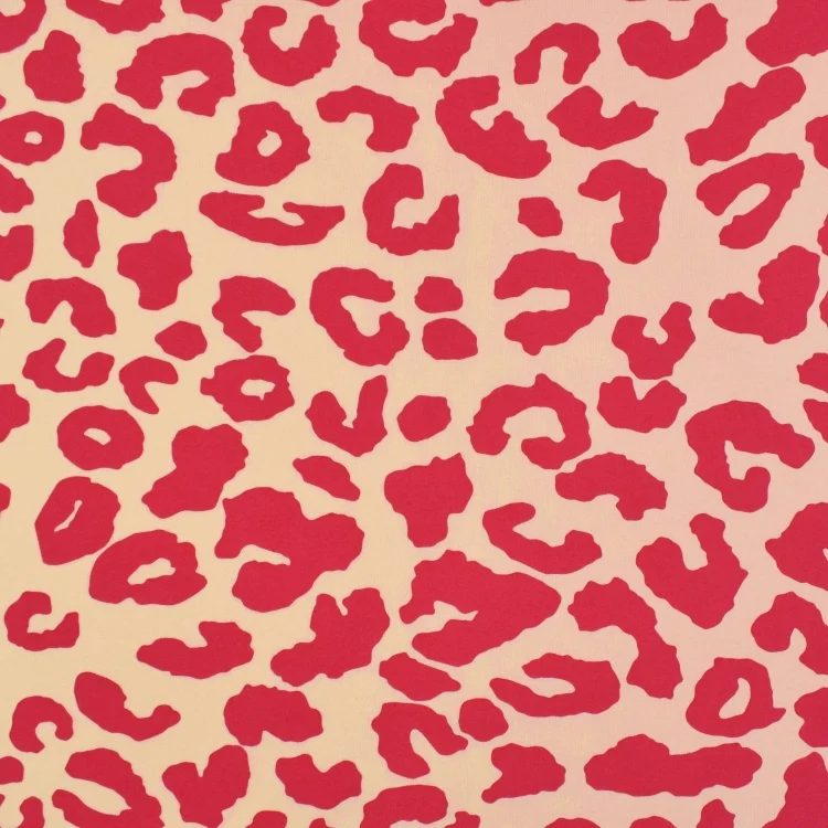 Bio- Wintersweat Leopard, rot