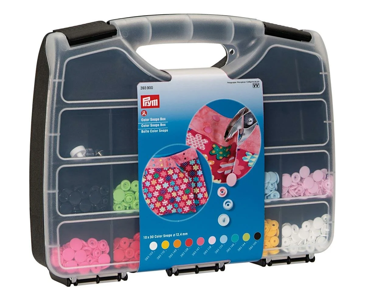 Box mit Druckknöpfen Color Snaps, Prym Love