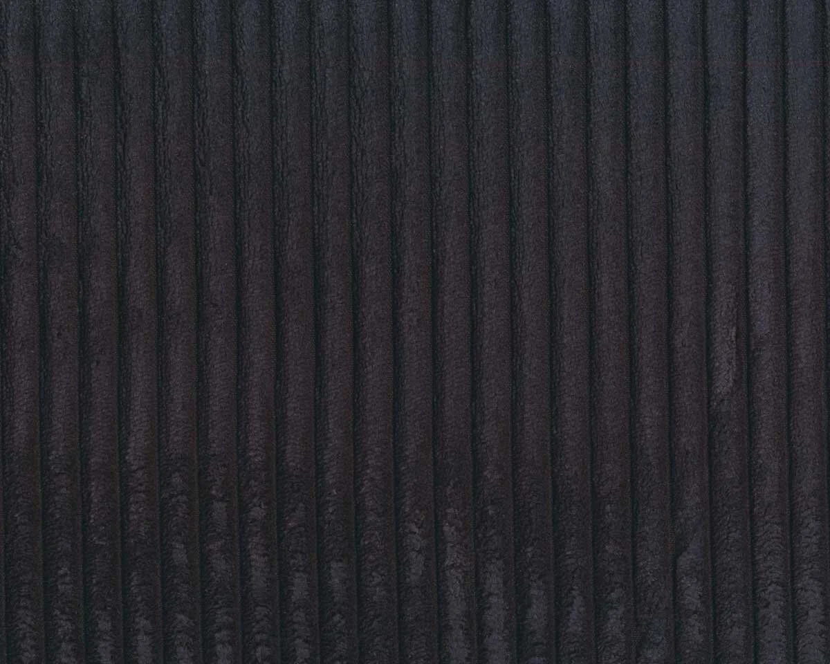 Breitcordstoff WANJA, schwarz