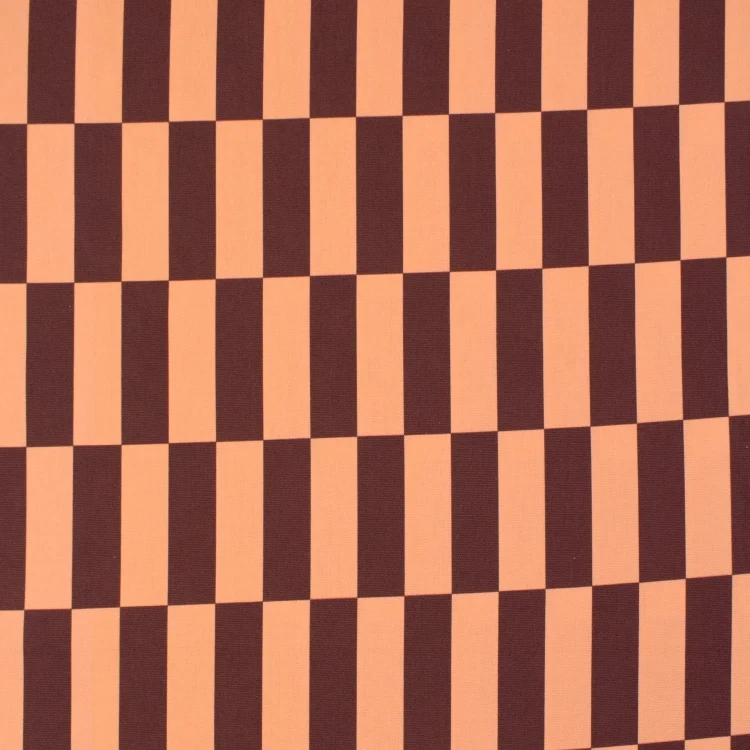 Canvas Blocks, braun/blassorange