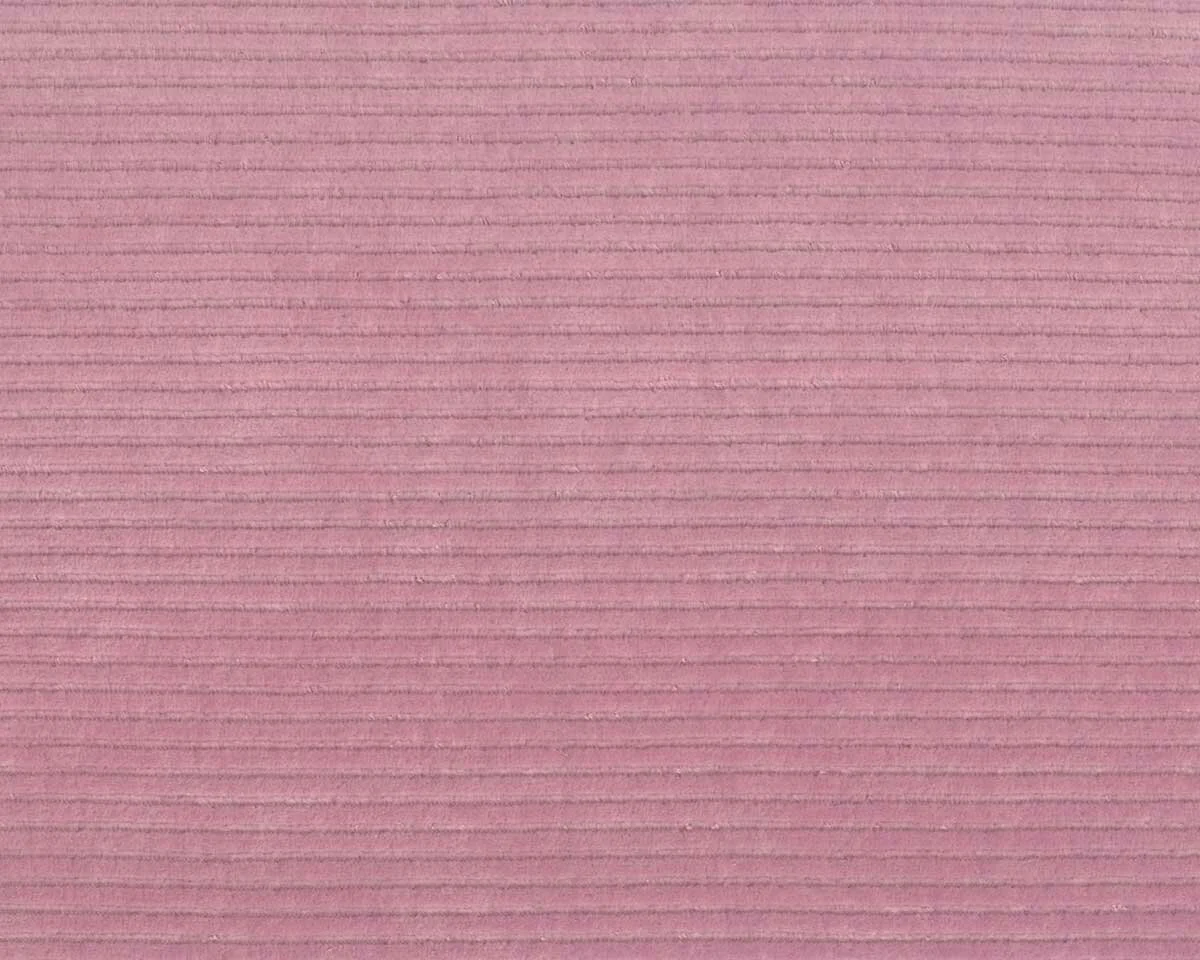 Cord-Nickistoff CHRIS, Quer-Rippen, altrosa