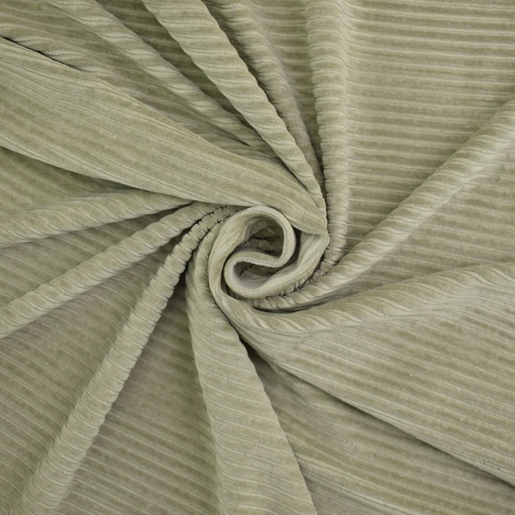 Cordjersey breit, altgrün