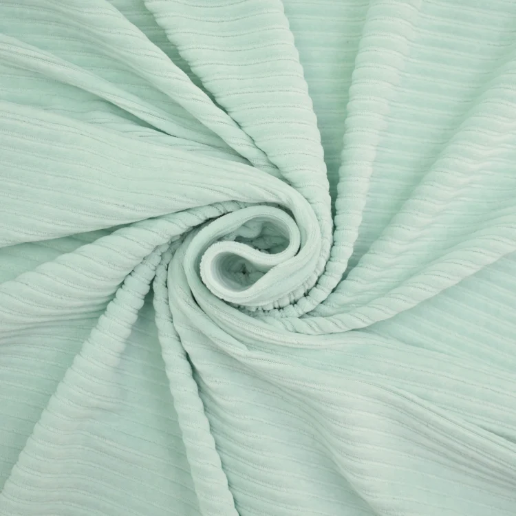 Cordjersey breit, hellmint