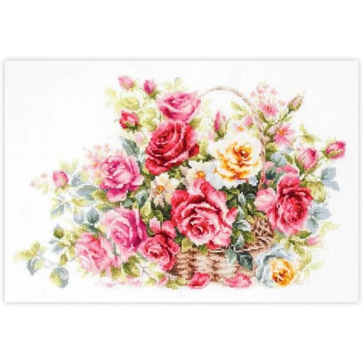Magic Needle (Chudo Igla) - Basket with Roses