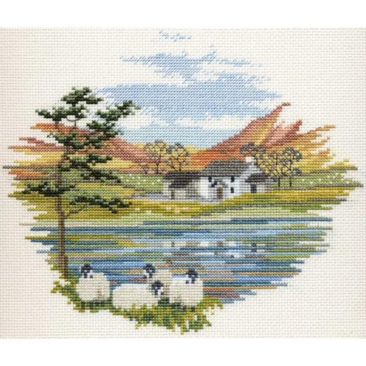 Bothy Threads - Countryside - Lakeside Farm
