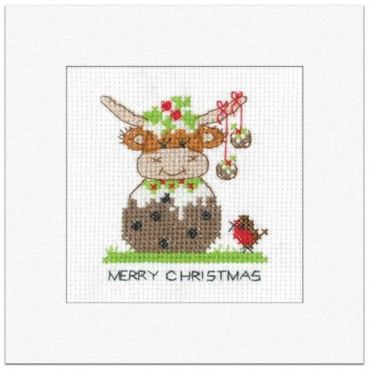 Heritage Crafts - Highland Card Christmas Pudding