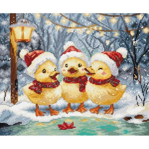 Leti Stitch - Holiday Ducklings