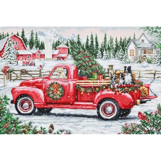 Luca-S - Red Christmas Truck