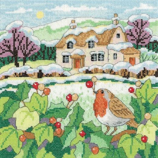 Heritage Crafts - Snowy Cottage