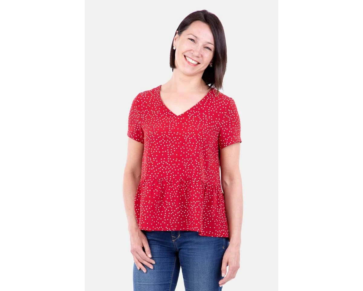 Damen-Schnittmuster Bluse & Kleid JANE, pattydoo