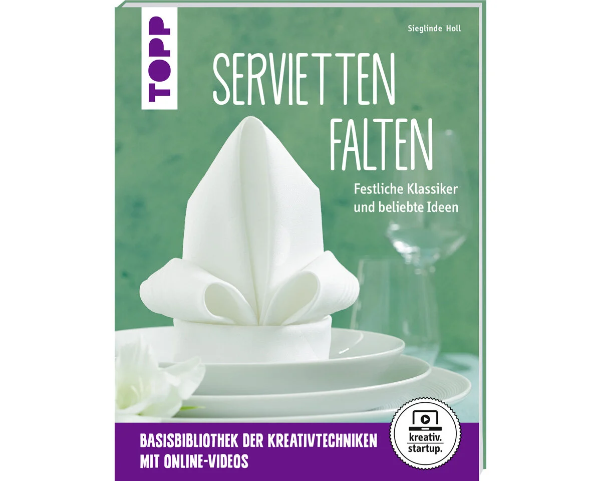 Dekobuch: Servietten falten - Festliche Klassiker, TOPP
