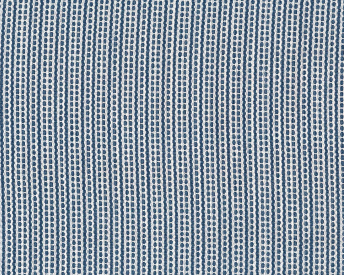 Dekoripsstoff, Polsterstoff EDGEWORTH, Punktestreifen, jeansblau, Clarke & Clarke