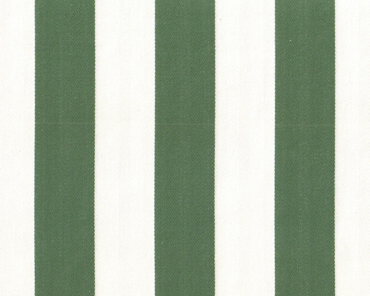 Dekostoff, Canvas EDGEWORTH, Blockstreifen Fischgrat, salbeigrün-weiß, Clarke & Clarke