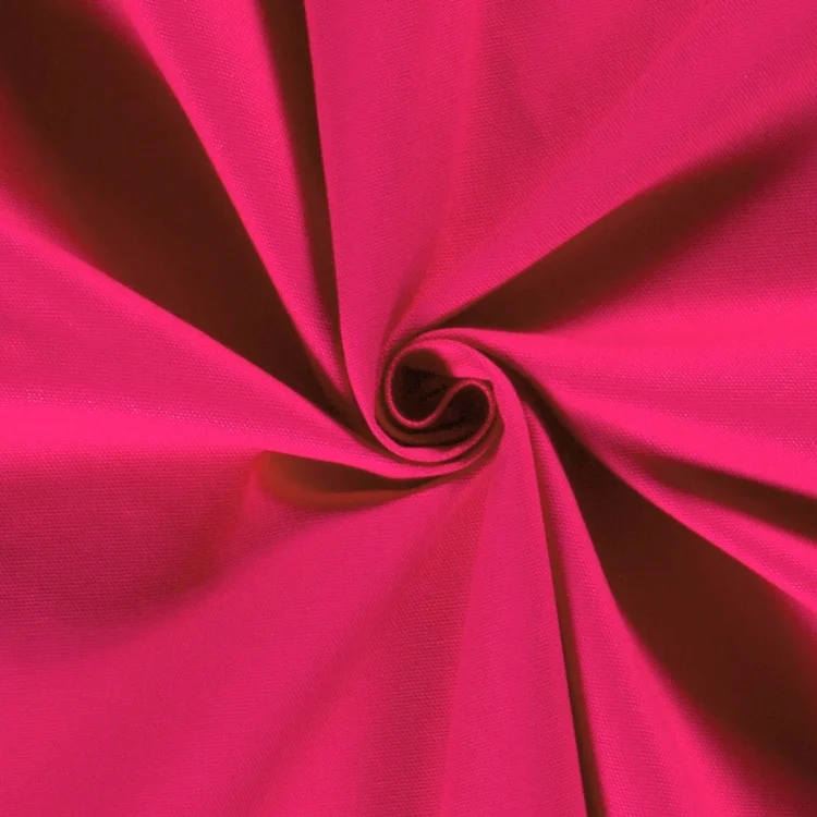 Dekostoff Canvas Stoff uni, pink