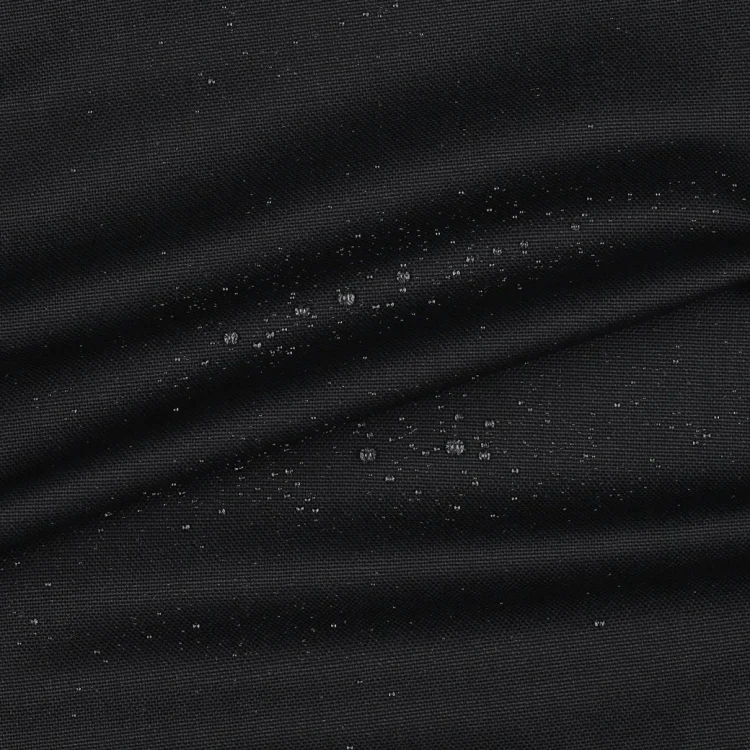 Dekostoff Canvas Waterproof, schwarz