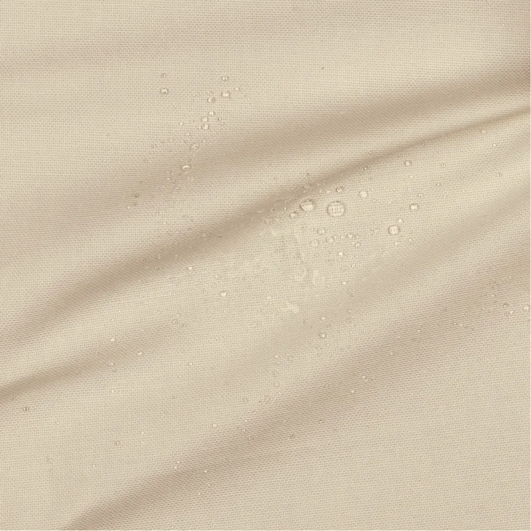 Dekostoff Canvas Waterproof, wollweiß