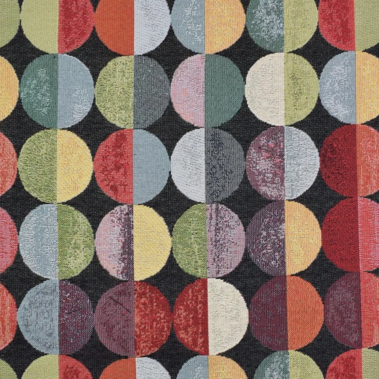 Dekostoff Gobelin Coloured Dots