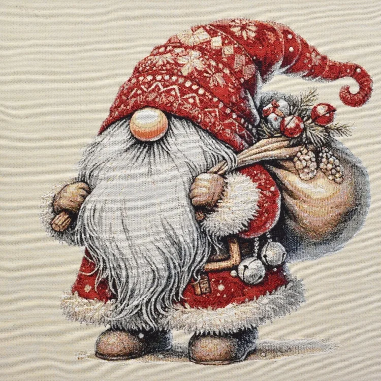 Dekostoff Gobelinstoff Happy Gnome Panel, 46 x 46 cm