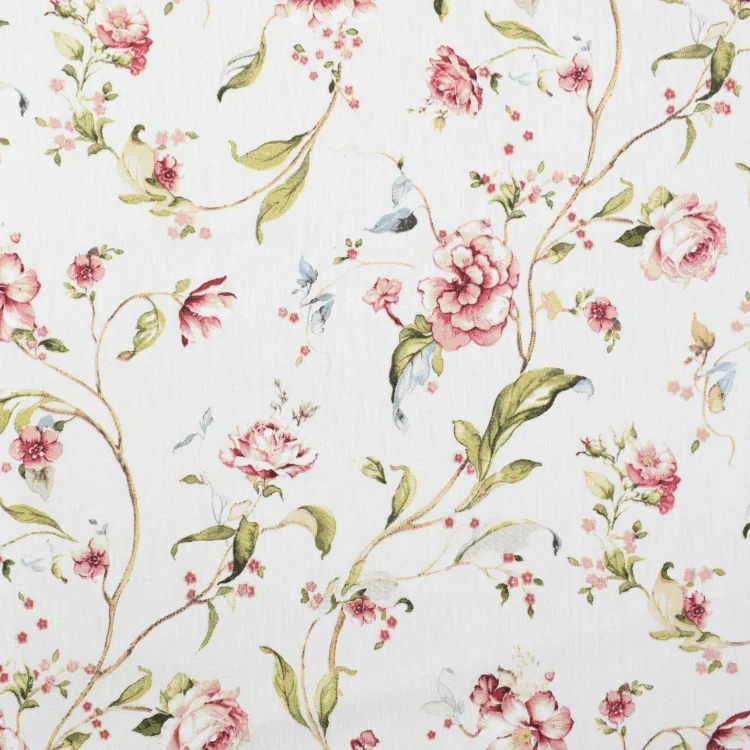Dekostoff Ottoman Flower Garland, creme