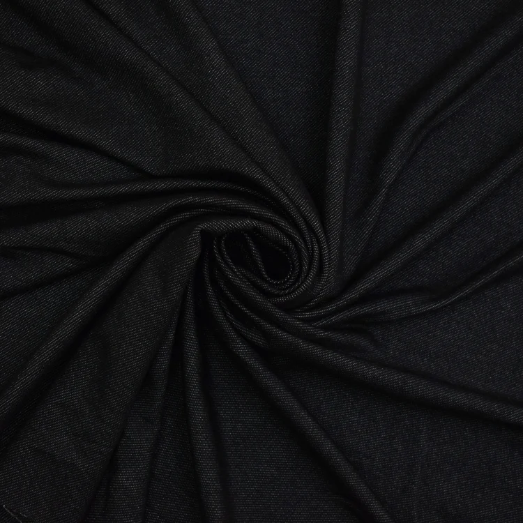 Denim Jersey Latoya, schwarz