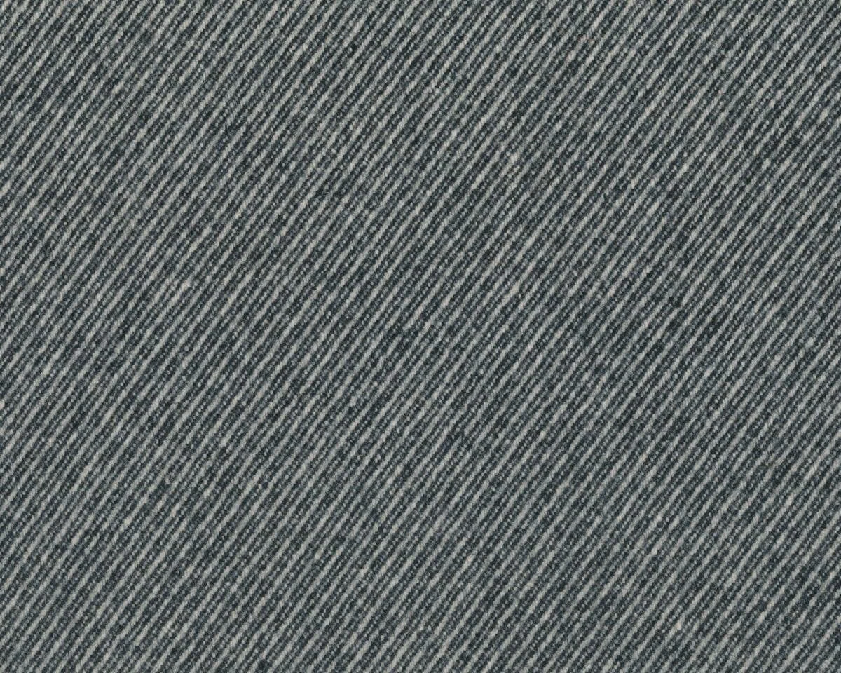 Designer-Wollstoff BLUEBERRY, Diagonalstreifen, schwarz-natur