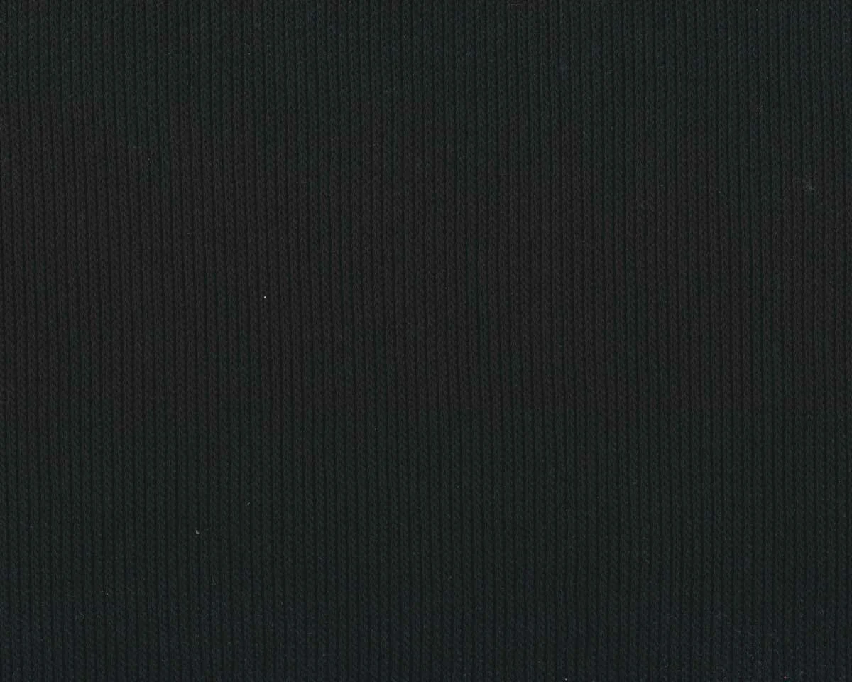 Doubleface-Strickstoff HEAVY KNIT, schwarz