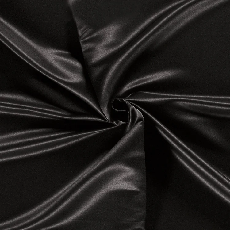 Duchesse Satin, schwarz