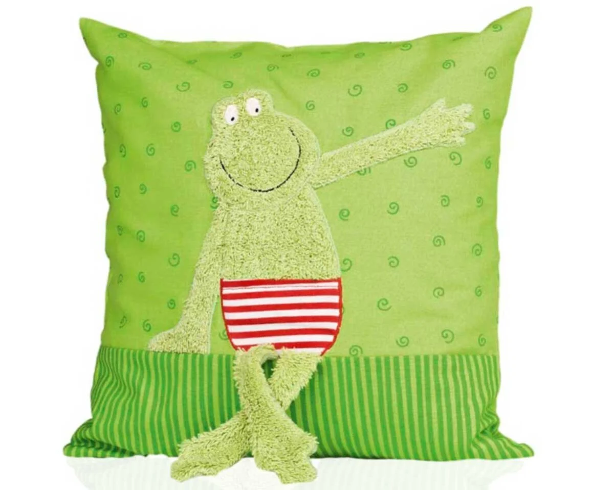 E-Book Kissenhülle Frosch FROG grün, Download Schnittmuster