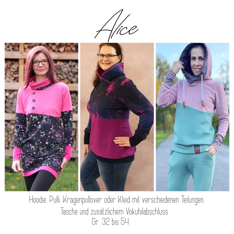 E-Book Rosalieb & Wildblau Alice Pullover/Kleid Damen
