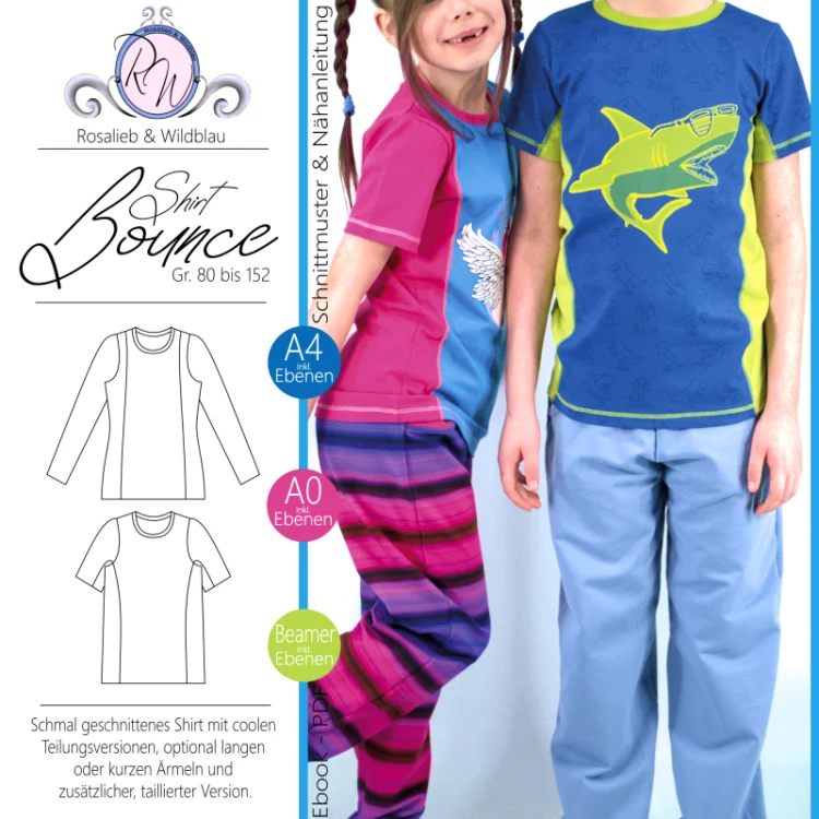 E-Book Rosalieb & Wildblau Bounce Shirt Kids