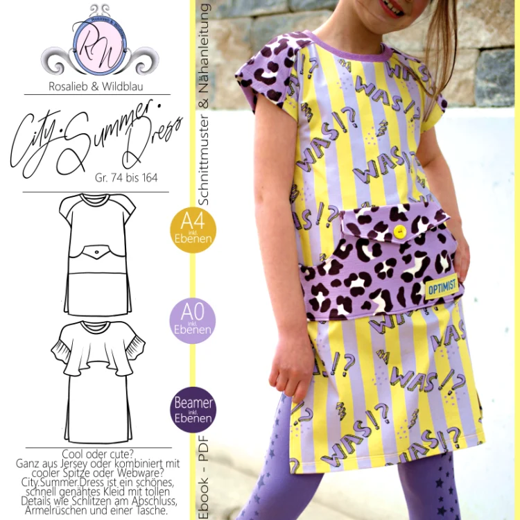 E-Book Rosalieb & Wildblau City Summer Dress Kids