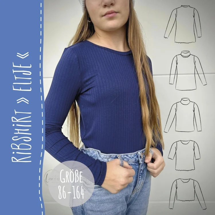 E-Book Snygges Ribshirt Eltje Kids