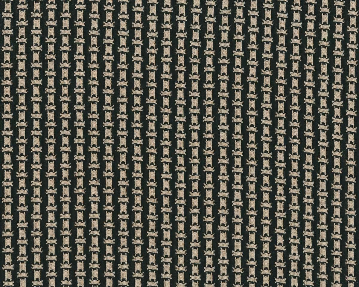 EcoVero Jacquard-Jersey IDA, Streifen-Rechtecke, Toptex