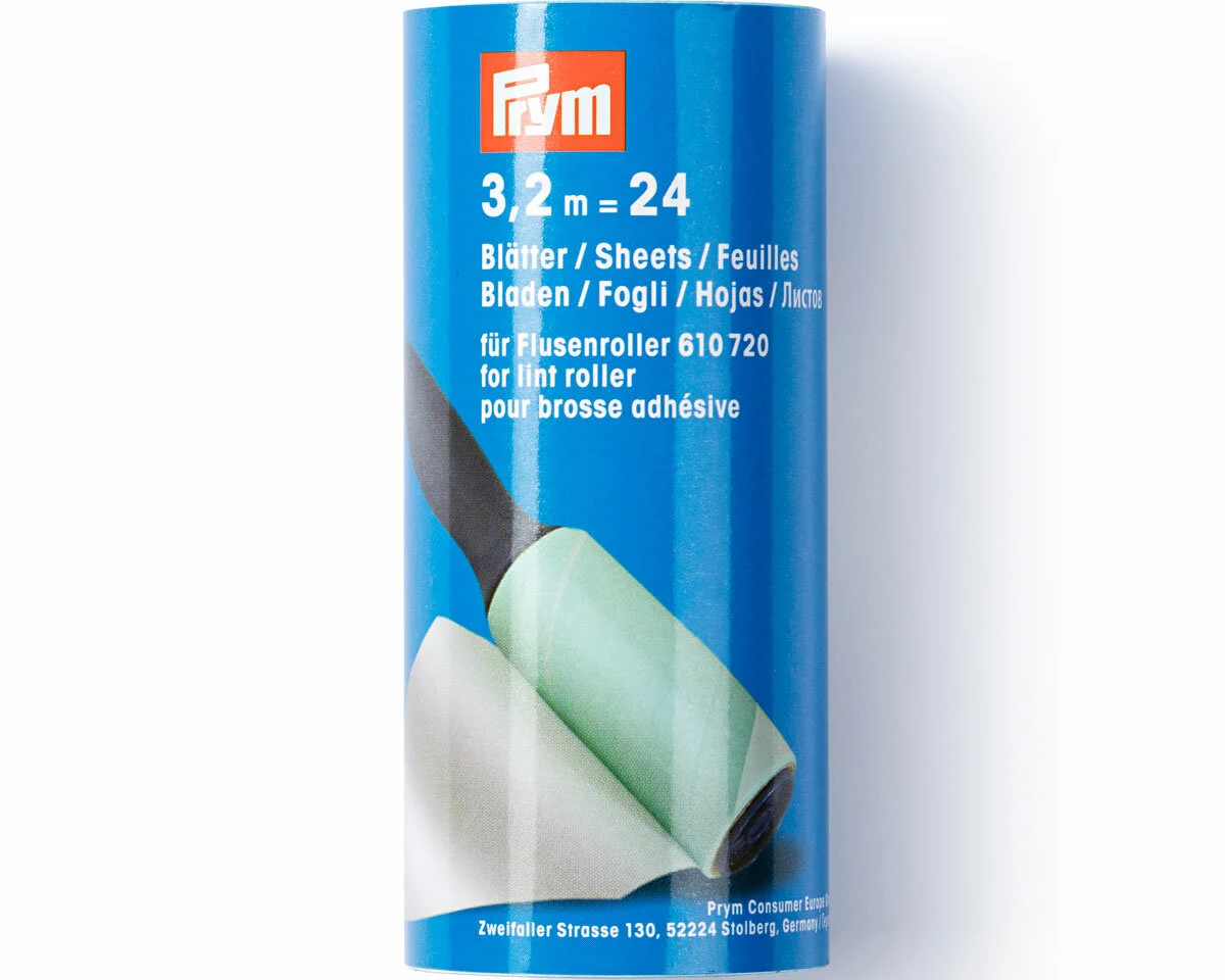 Ersatzrollen für Flusenroller, 2 Stück, Prym