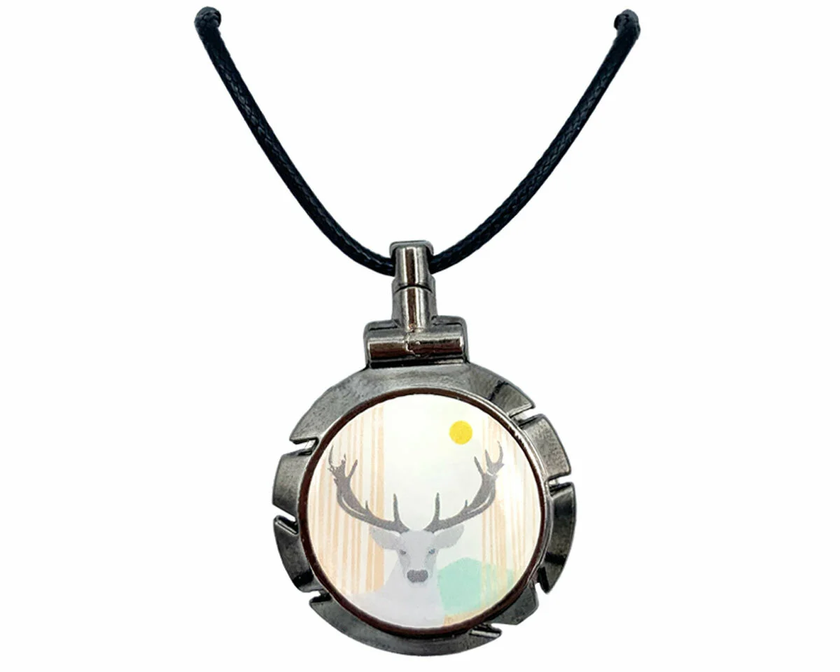Fadenschneider DEER als Kette, Bohin
