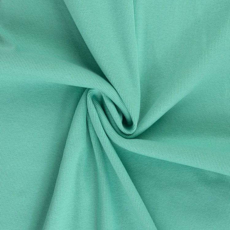 Feinrippbündchen 45 cm, mint