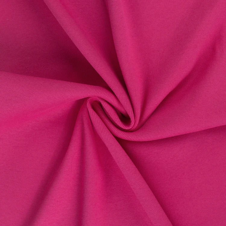 Feinrippbündchen 45 cm, pink