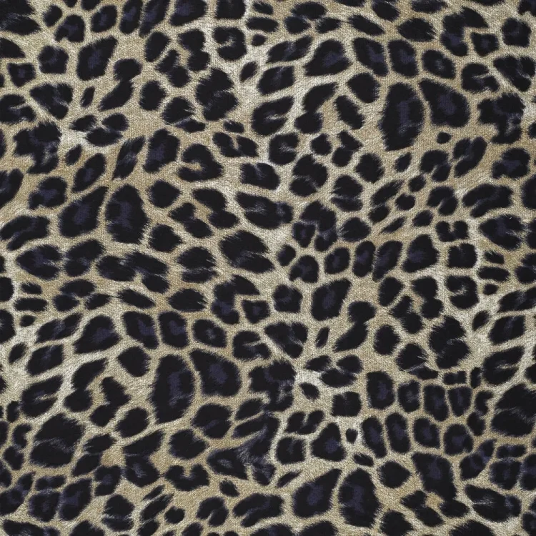 Feinstrickjersey Big Leo Dots, braun