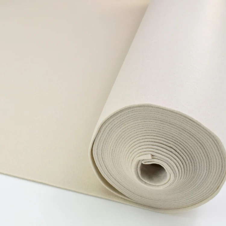 Filz, 3 mm, 90 cm breit, natur