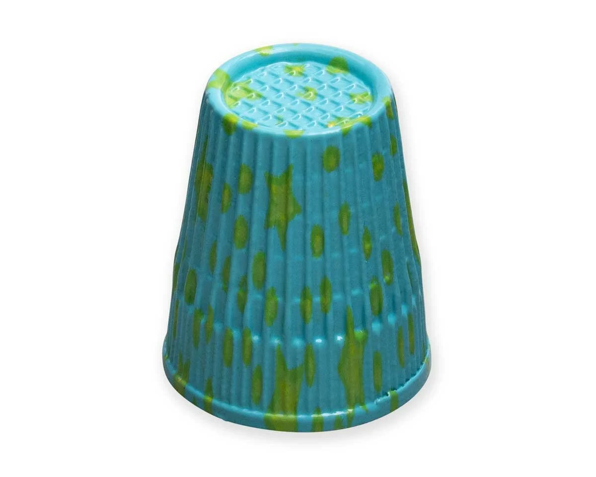 Fingerhut PRYM LOVE, Sterne, mint, Größe M