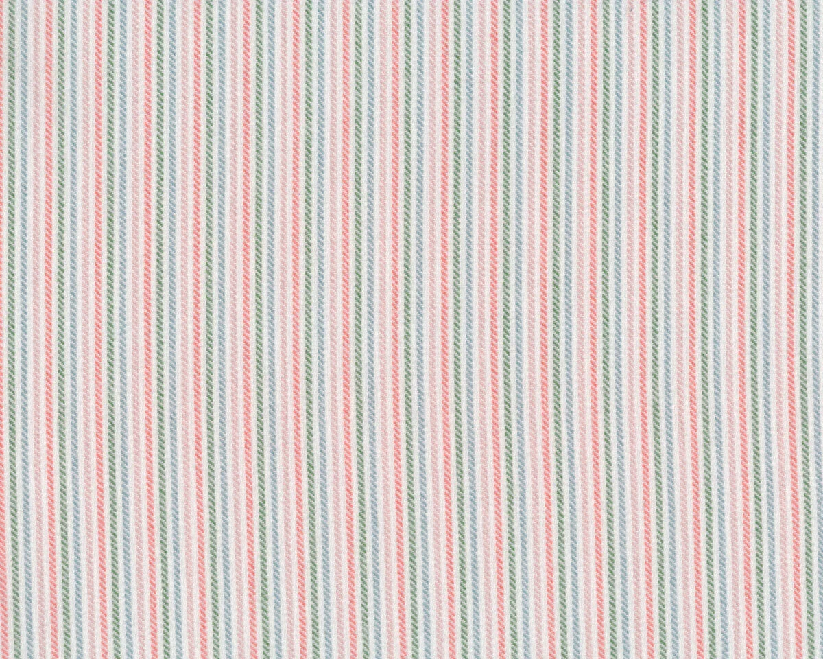 Flanellstoff von Westfalenstoff VICHY, Vichy-Streifen, aprikot-grün
