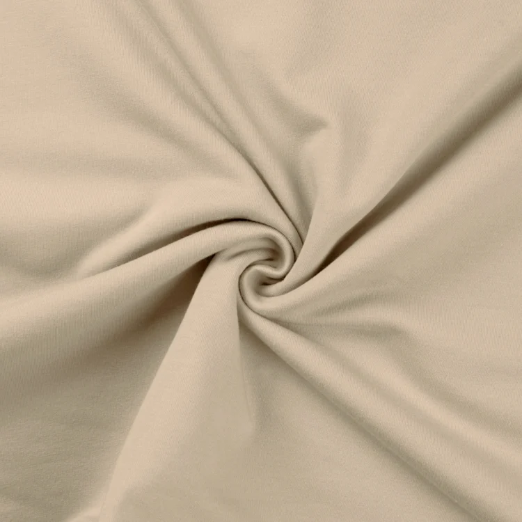 French Terry aufgeraut, beige