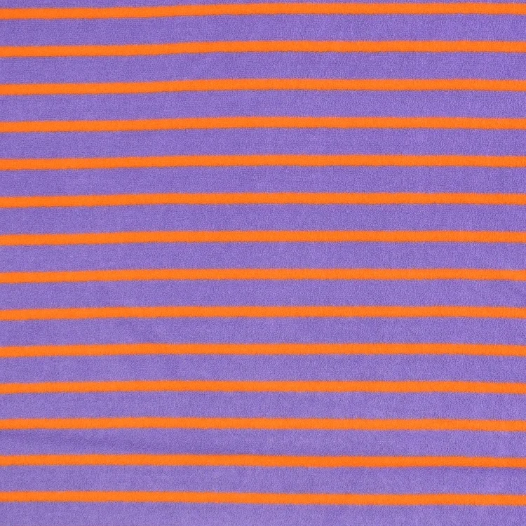 Frottee Jersey Albstoffe Hamburger Liebe Ringel, lila