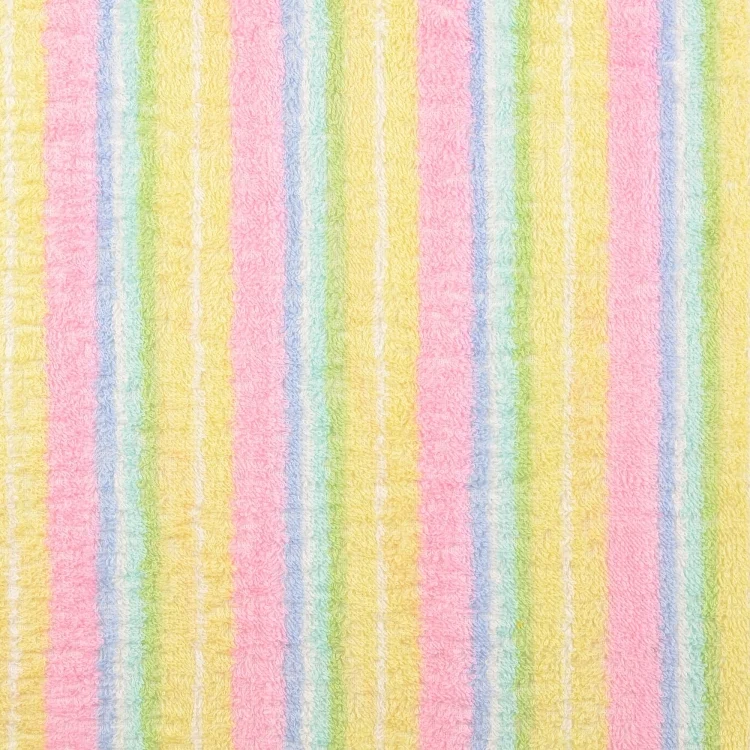 Frotteestoff Rainbow Stripes, multicolor