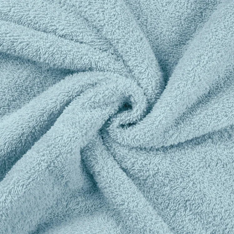 Frotteestoff uni, hellblau
