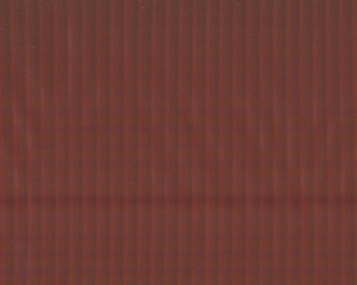 Futterstoff Satin mit Streifenmuster, rostbraun & orangebraun