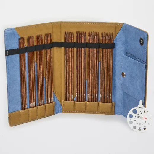 Nadelset Nadelspiele 15 cm Set 2,00 - 5,00 mm - KnitPro Ginger (FSC)
