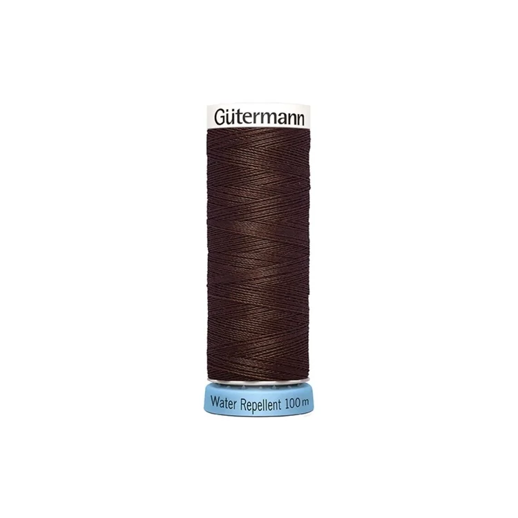Gütermann Allesnäher Water Repellent (694), dunkelbraun