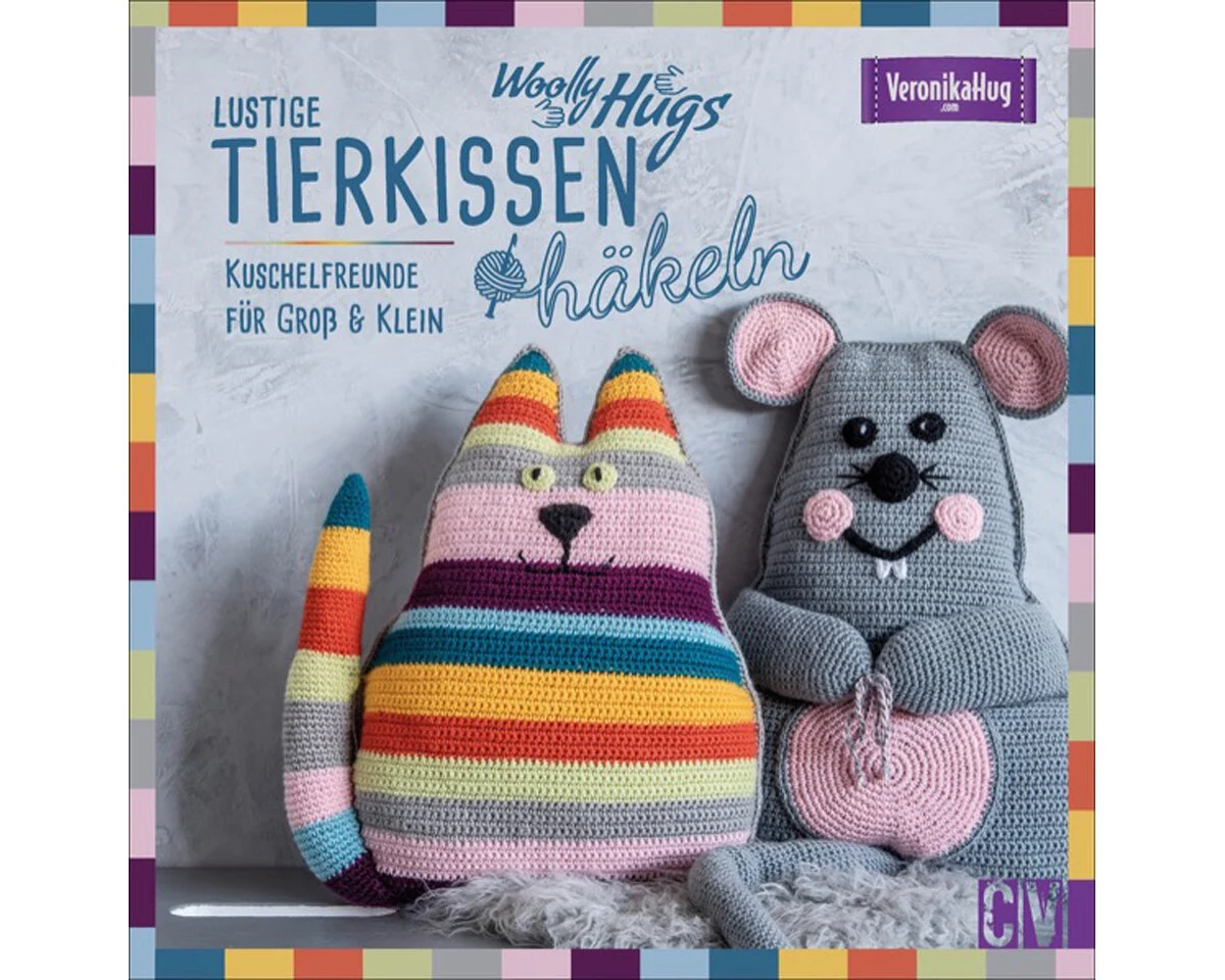 Häkelbuch: Lustige Tierkissen häkeln, CV